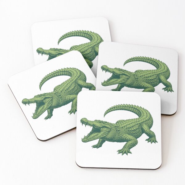 Item preview, Crocodile Illustration – Wild Reptile Animal Art designed and sold by xndrlab.