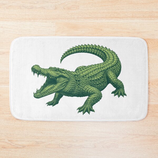 Item preview, Crocodile Illustration – Wild Reptile Animal Art designed and sold by xndrlab.