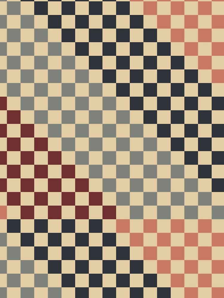 Thumbnail 4 of 4, iPhone Case, Checkered pattern - Retro designed and sold by PatternDesign01.