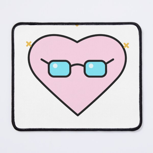 Item preview, Y2K Pink Heart with Sunglasses designed and sold by BYyass25.
