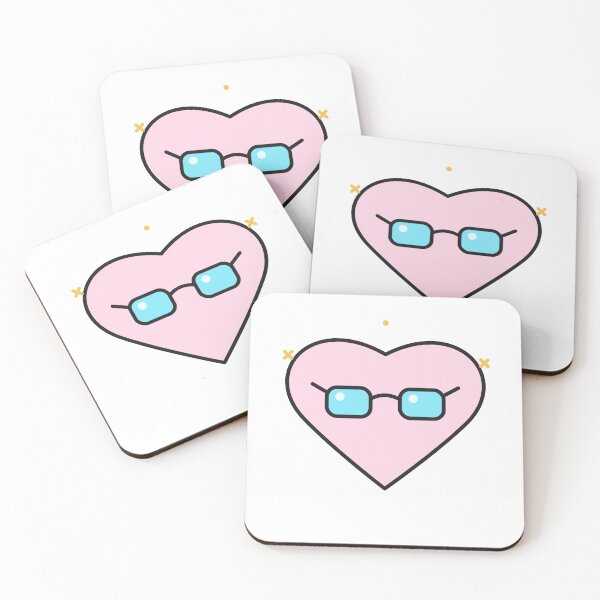 Item preview, Y2K Pink Heart with Sunglasses designed and sold by BYyass25.