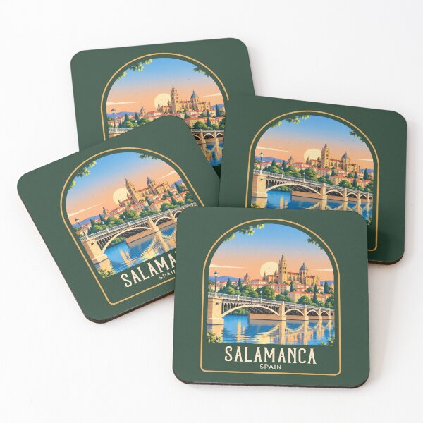 Item preview, Salamanca Vintage Travel Illustration designed and sold by HomeLivingCo.