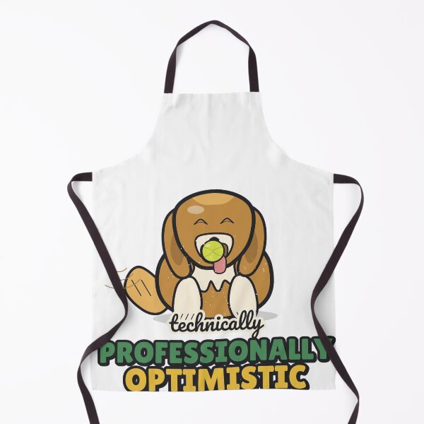 Item preview, Professionally Optimistic - Funny Golden Retriever designed and sold by BooAndBloomCo.