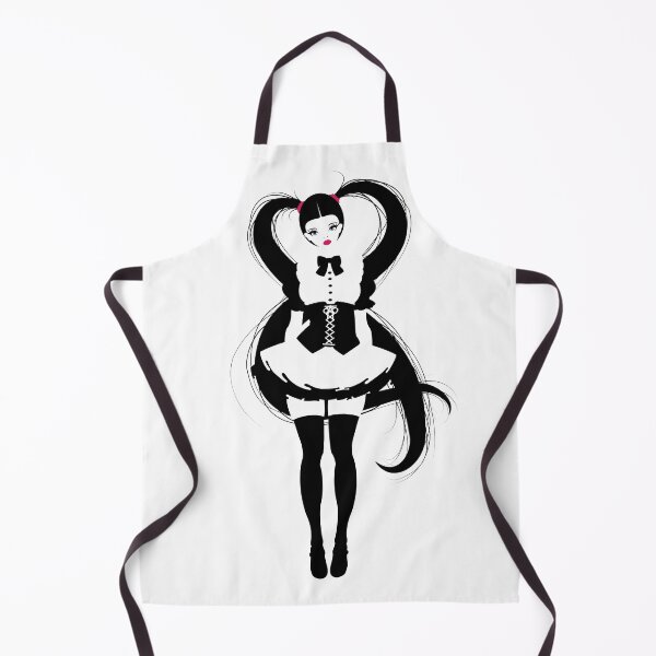 Item preview, Gothic Lolita Pigtails Doll, Black and White designed and sold by Keltoi-art.