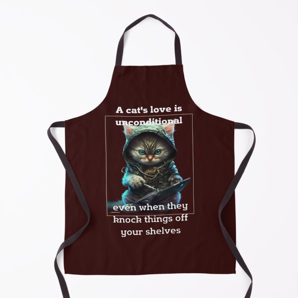 Item preview, A CAT and 39_S LOVE IS UNCONDITIONAL designed and sold by MichaelaSpinka.