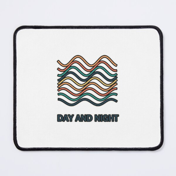 Item preview, Day and Night – Retro Waves | Minimalist Design designed and sold by Glowfy.