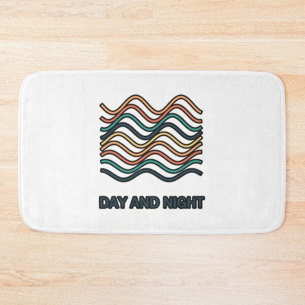 Item preview, Day and Night – Retro Waves | Minimalist Design designed and sold by Glowfy.
