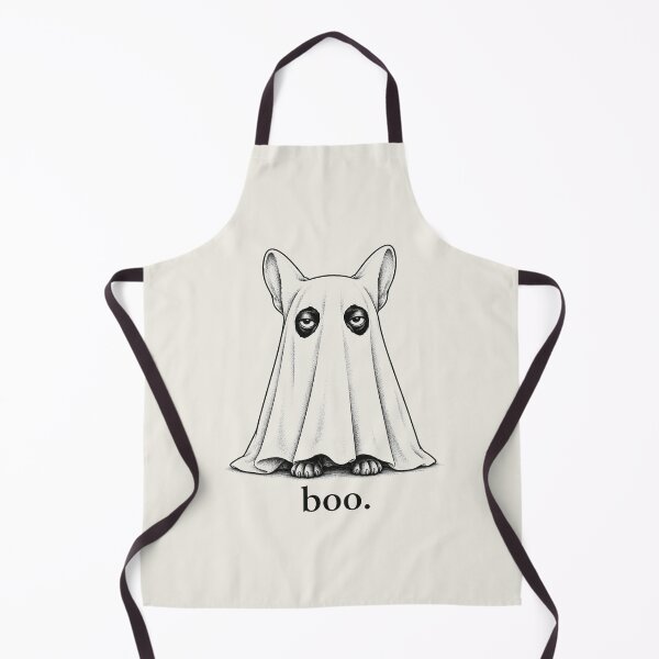 Item preview, Deadpan Frenchie “Boo.” – Sarcastic Halloween Ghost Dog designed and sold by FireWildChild.
