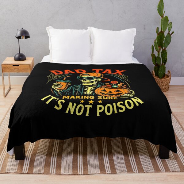 Item preview, Dad Tax Making Sure It Is Not Poison Funny Halloween Dad Shirt designed and sold by starmuffsre.