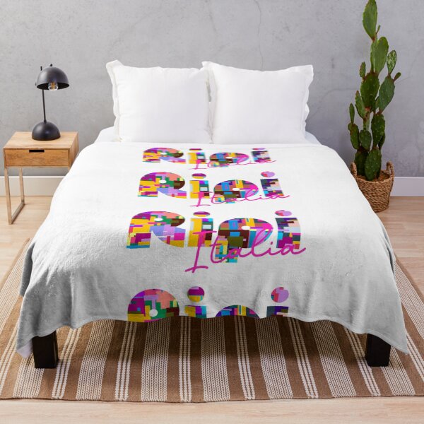 Item preview, Ripi, Frosinone, Italy, Italia, colorful typography design for travellers designed and sold by Wanderful-roads.