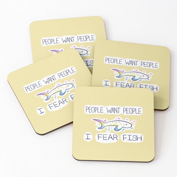 Item preview, People Want People. I Fear Fish (Pansexual) designed and sold by Phthalo-Arts.