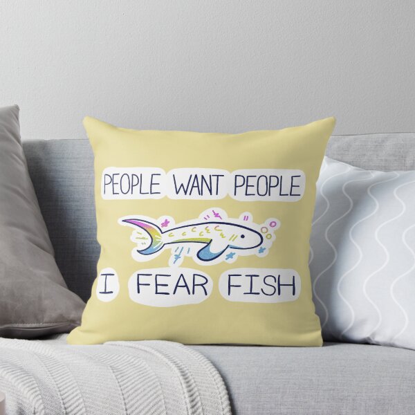 Item preview, People Want People. I Fear Fish (Pansexual) designed and sold by Phthalo-Arts.