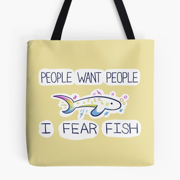 Item preview, People Want People. I Fear Fish (Pansexual) designed and sold by Phthalo-Arts.