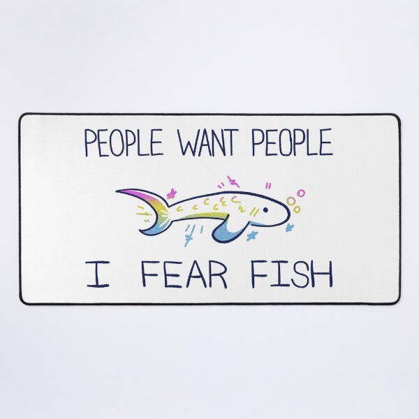 Item preview, People Want People. I Fear Fish (Pansexual) designed and sold by Phthalo-Arts.