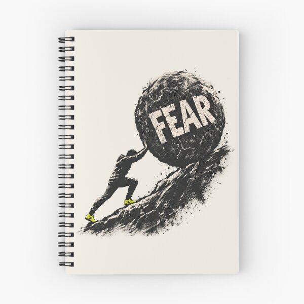 Item preview, Fearless Courage | Overcome Fear Motivation designed and sold by Moons Studio.
