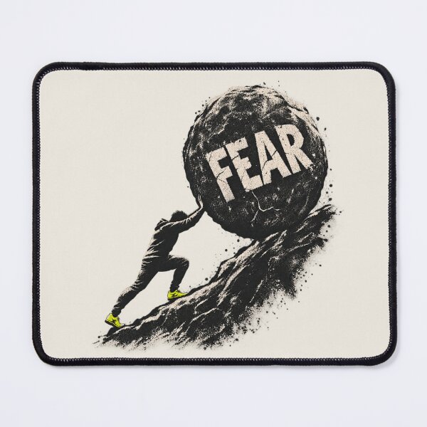 Item preview, Fearless Courage | Overcome Fear Motivation designed and sold by Moons Studio.