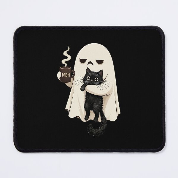 Item preview, Cat Gh0st Cute Halloween designed and sold by SFGraphicdesign.
