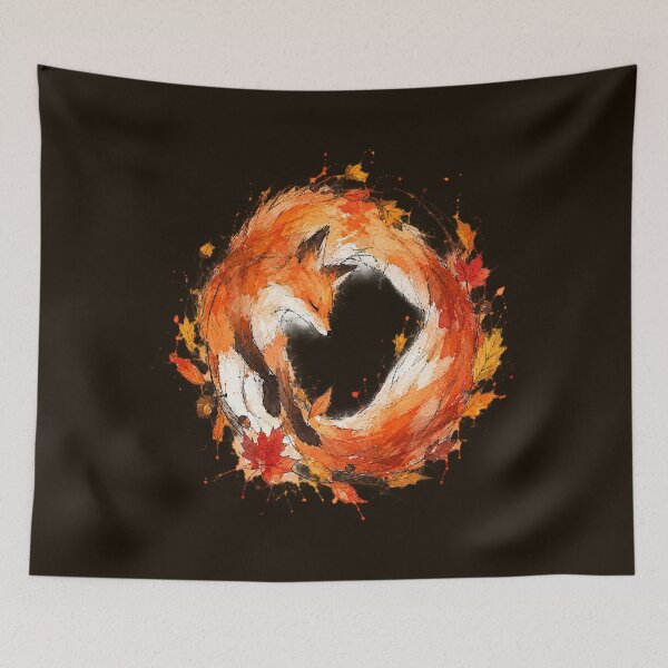 Item preview, Sleeping Fox Wreath designed and sold by Quelon.