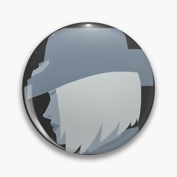 Item preview, Ashe Overwatch Hero Silhouette Icon  designed and sold by hallecakes.