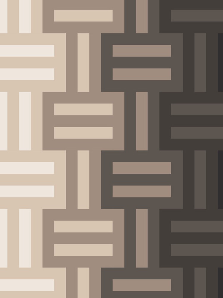 Thumbnail 4 of 4, iPhone Case, Blocks Pattern - Smokey designed and sold by PatternDesign01.