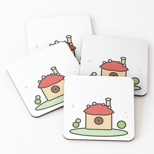 Item preview, Cottagecore Mushroom Cottage Sticker designed and sold by BYyass25.