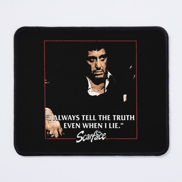 Item preview, Scarface - Tony Montana - I Always Tell The Truth Even When I Lie designed and sold by lucrfts.