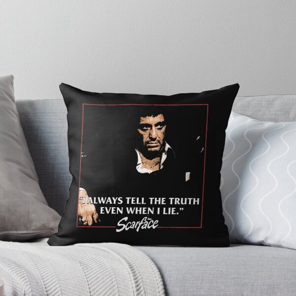 Item preview, Scarface - Tony Montana - I Always Tell The Truth Even When I Lie designed and sold by lucrfts.