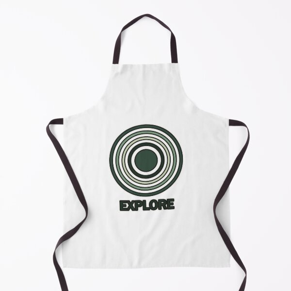 Item preview, Explore – retro badge in green | Outdoor design designed and sold by Glowfy.