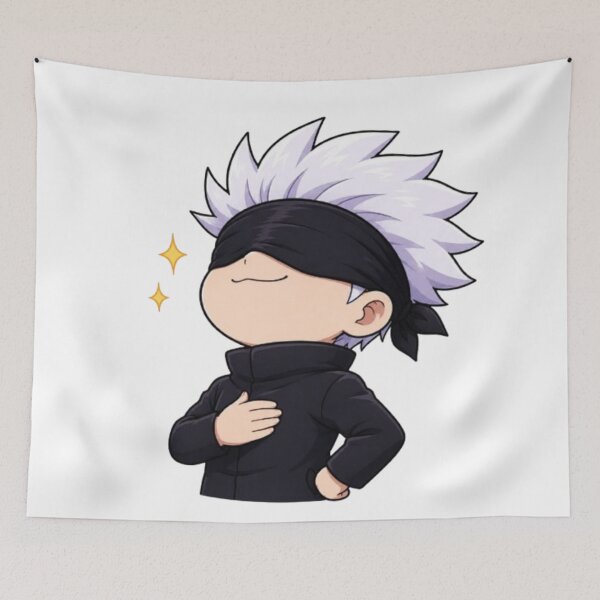 Item preview, Chibi Gojo Satoru Blindfold – Jujutsu Kaisen Cute designed and sold by frantuliuss.