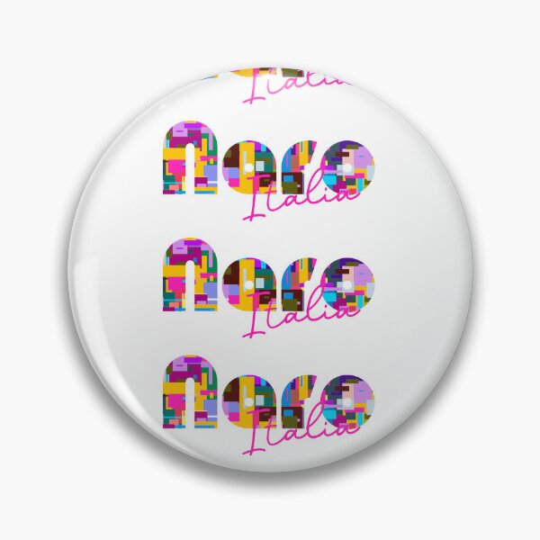 Item preview, Naro, Agrigento, Italy, Italia, colorful typography design for travellers designed and sold by Wanderful-roads.