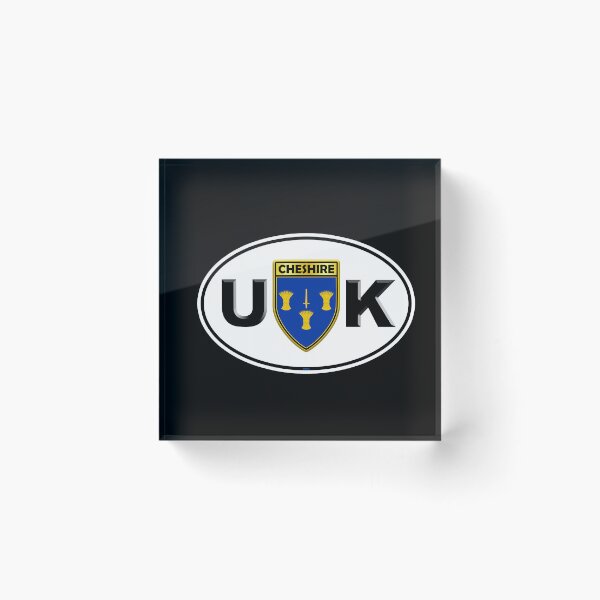 Item preview, CHESHIRE Gifts, Stickers & Souvenirs (UK) designed and sold by mpodger.
