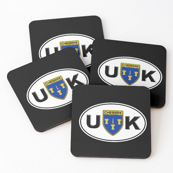 Item preview, CHESHIRE Gifts, Stickers & Souvenirs (UK) designed and sold by mpodger.