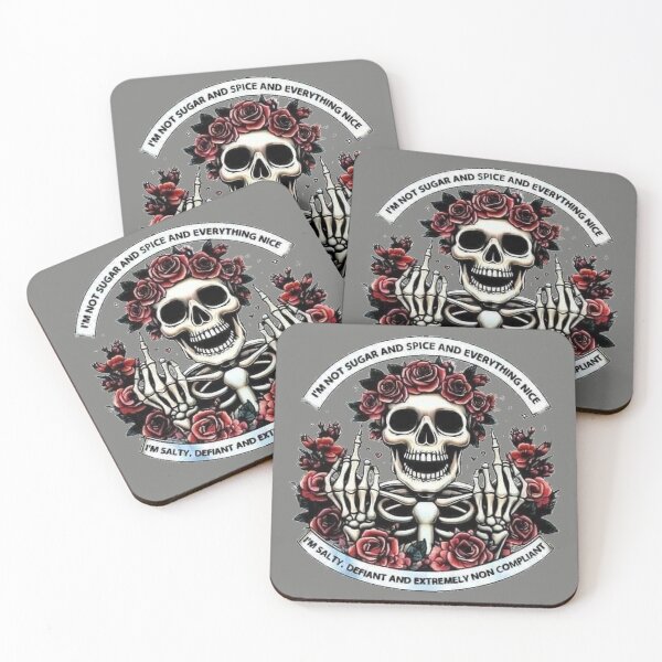 Item preview, Salty Defiant and Extremely Noncompliant Skeleton designed and sold by GhostDawgs.