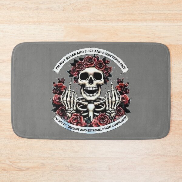 Item preview, Salty Defiant and Extremely Noncompliant Skeleton designed and sold by GhostDawgs.