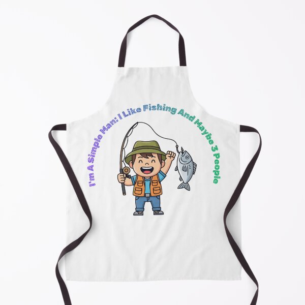 Item preview, Simple Man I Like Fishing Funny Fisherman designed and sold by VersaStyles.