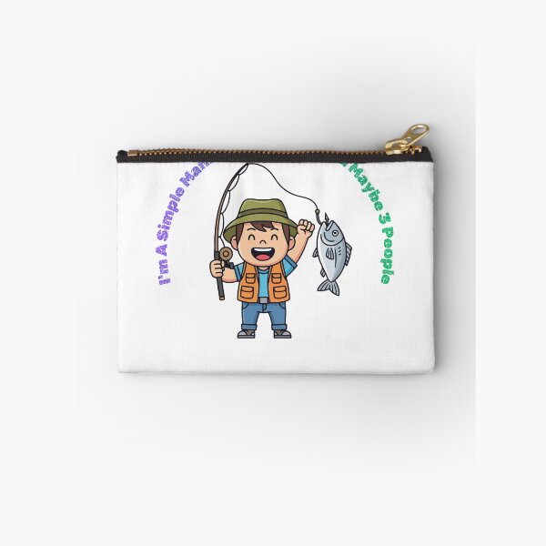 Item preview, Hombre sencillo, me gusta pescar, pescador divertido designed and sold by VersaStyles.