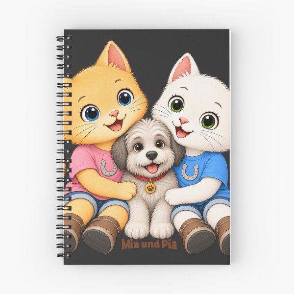 Item preview, From the book series "Mia and Pia - Coloring Fun Meets Cat Knowledge - Adventures to Color, Learn and Marvel At". designed and sold by WasserSonneWind.
