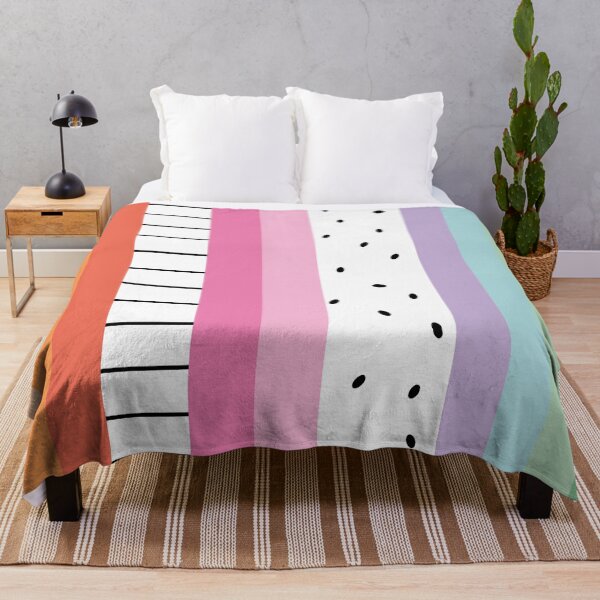 Item preview, Dragon Fruit Stripes designed and sold by PatternDesign01.