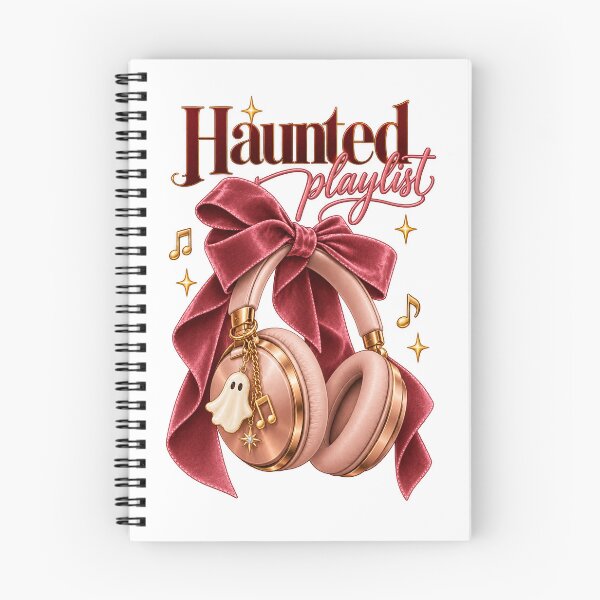 Aperçu de l'œuvre Écouteurs pour playlist hantée Coquette Halloween Bow créée et vendue par SayMaria.