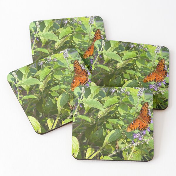 Item preview, butterfly on blue salvia flower designed and sold by SavannahSale.