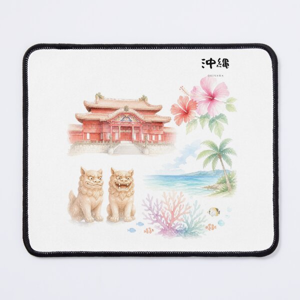 Item preview, Shuri Castle & Tropical Paradise | Okinawa | Japanese Design designed and sold by JapanMemoir.