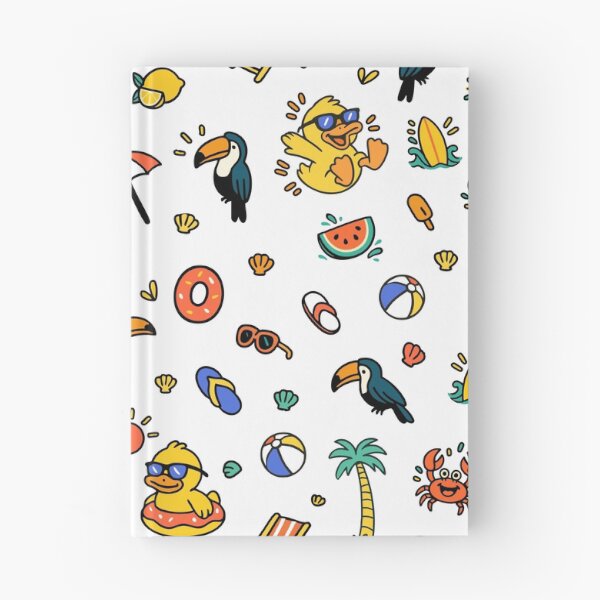 Item preview, Tropical Duck Pattern designed and sold by TheBrightDuck.