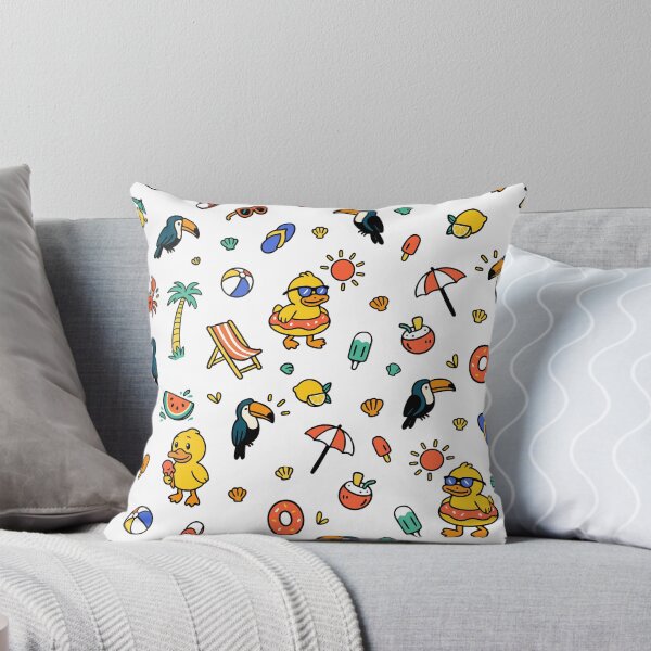 Item preview, Tropical Duck Pattern designed and sold by TheBrightDuck.