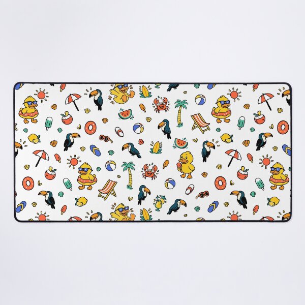Item preview, Tropical Duck Pattern designed and sold by TheBrightDuck.