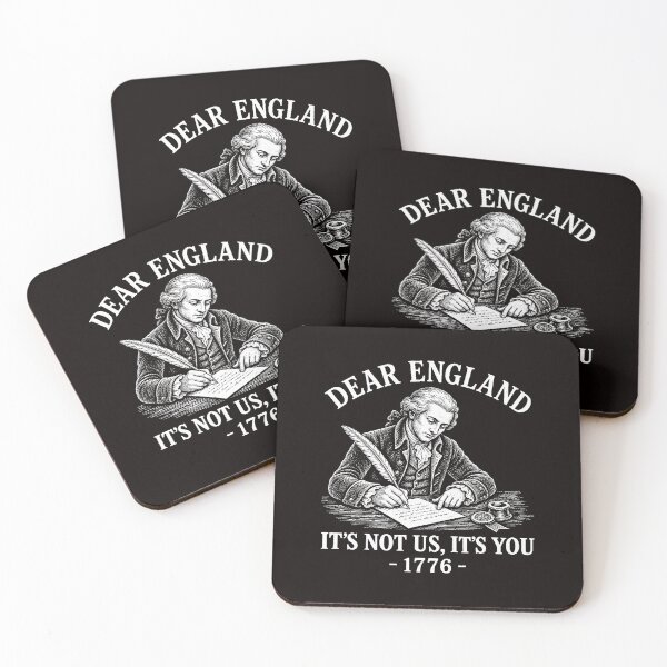 Item preview, Dear England Its Not Us Patriotic 1776 Revolution designed and sold by torildorxop.