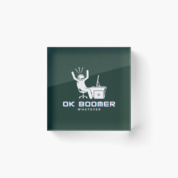 Item preview, micheal reeves ok boomer whatever          designed and sold by OfGivingArt.
