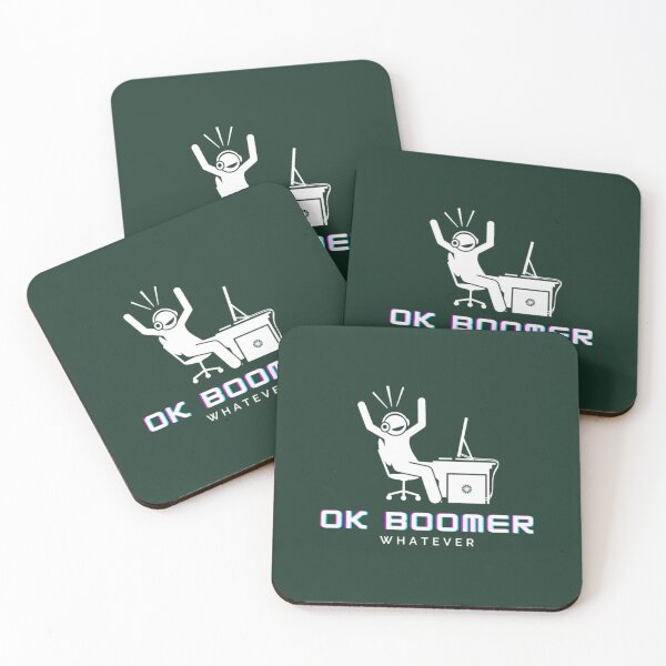 Item preview, micheal reeves ok boomer whatever          designed and sold by OfGivingArt.