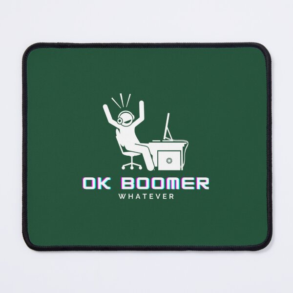 Item preview, micheal reeves ok boomer whatever designed and sold by OfGivingArt.