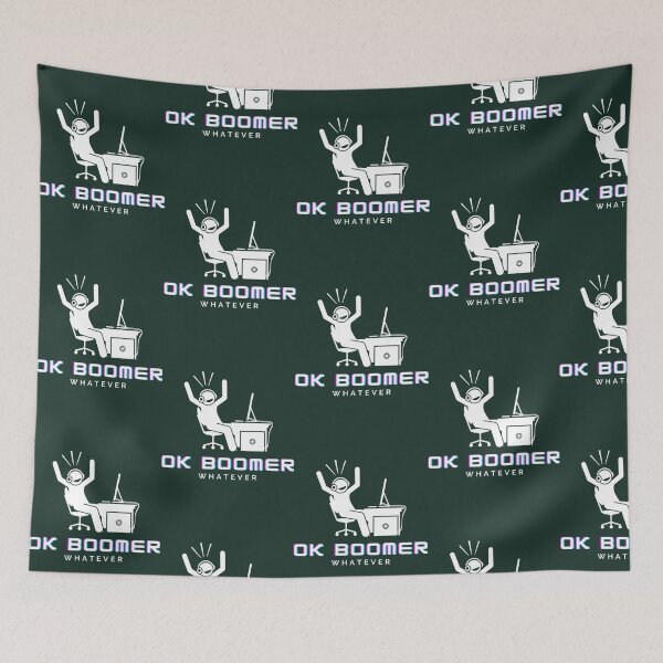 Item preview, micheal reeves ok boomer whatever          designed and sold by OfGivingArt.