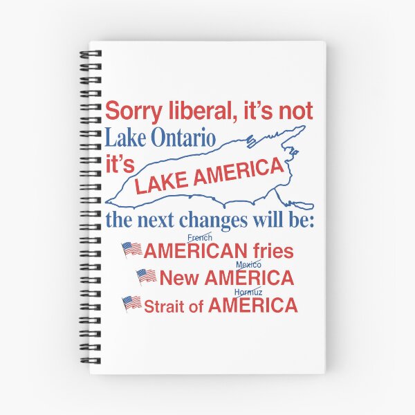 Item preview, Sorry Liberal It’s Not Lake Ontario It’s Lake America The Next Changes Will Be - American Fries - New America - Strait Of America designed and sold by notajojosfan.